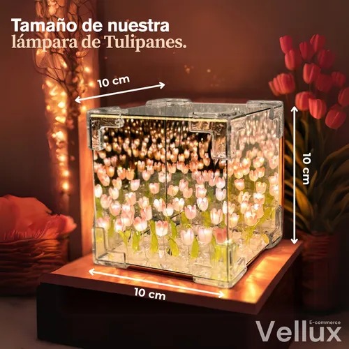 Miniatura 5 de LAMPARA TULIPANES CUADRADA A2503-934